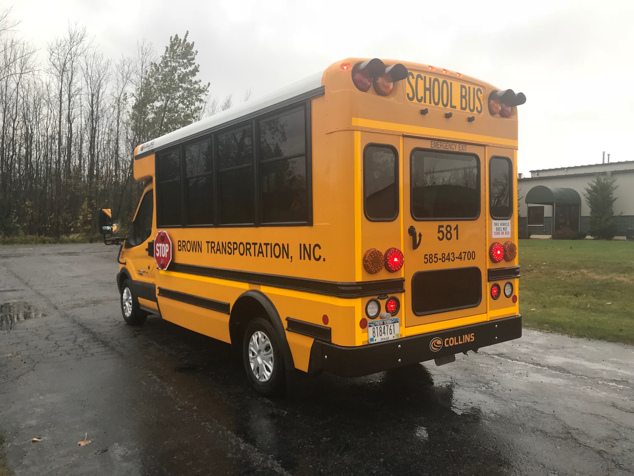 Collins School Buses to Brown Transportation - 5 units - Gorman Enterprises