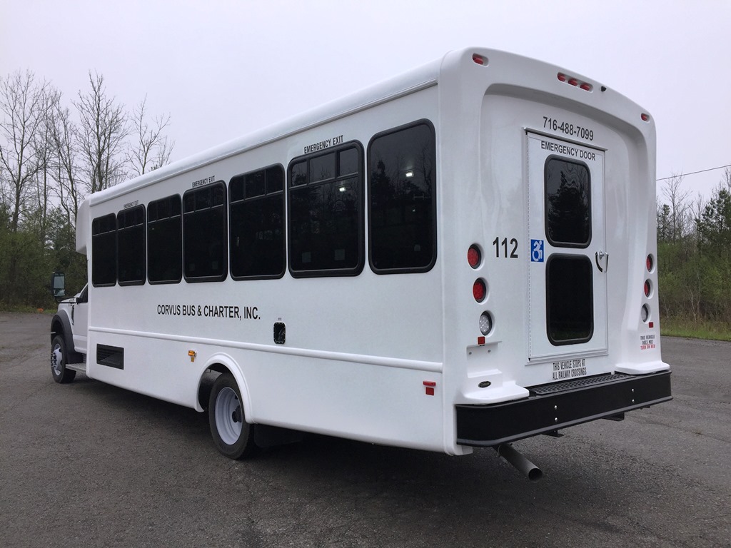 Paratransit Shuttle Bus to Corvus Bus & Charter, Inc Gorman Enterprises