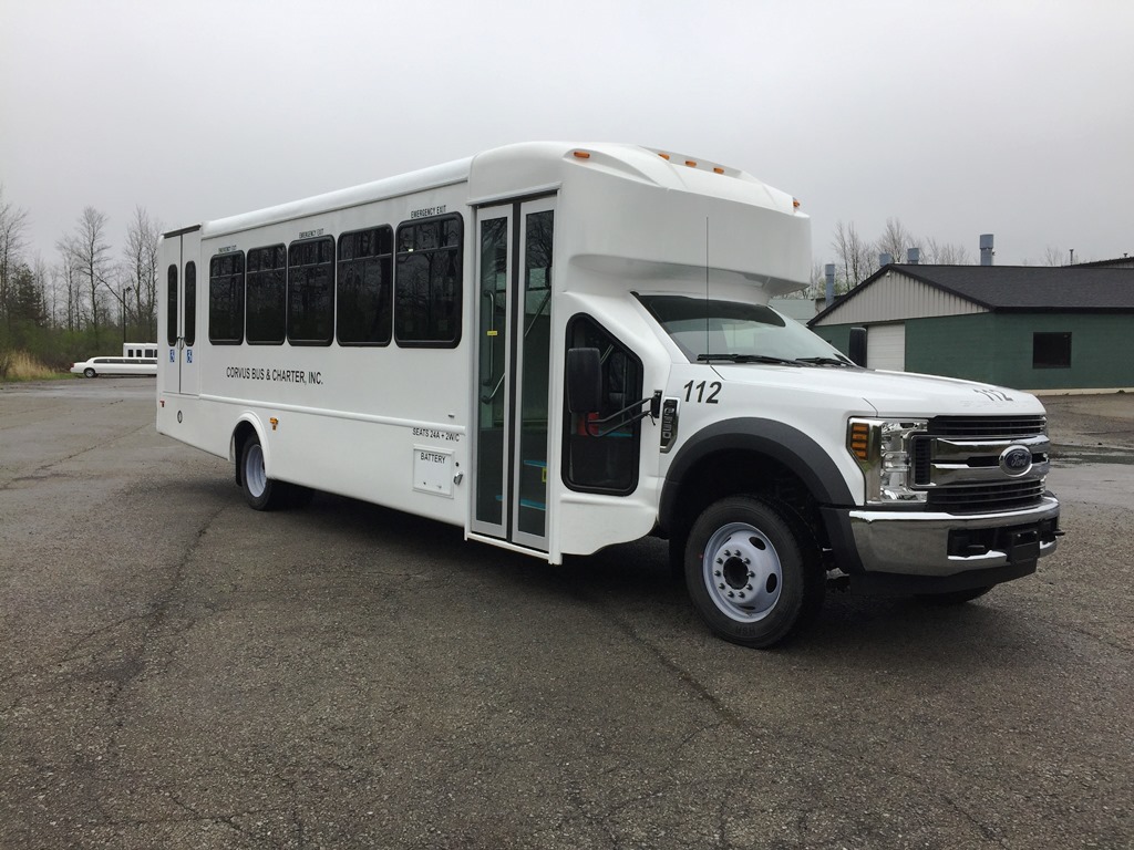 Paratransit Shuttle Bus to Corvus Bus & Charter, Inc Gorman Enterprises
