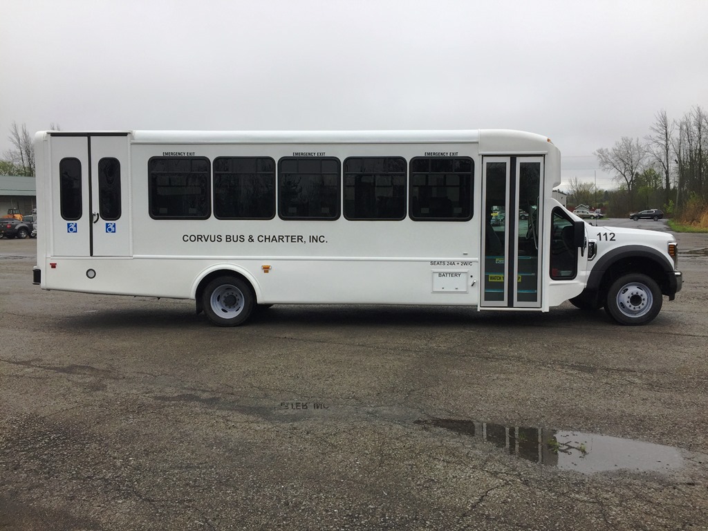 Paratransit Shuttle Bus to Corvus Bus & Charter, Inc Gorman Enterprises