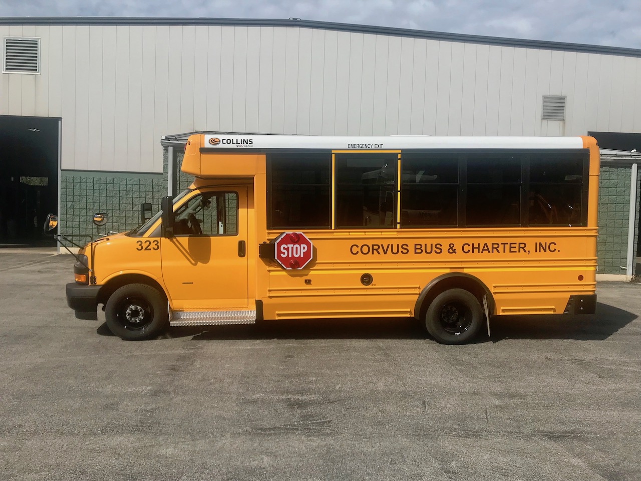 Collins School Bus to Corvus Bus & Charter, Inc. Gorman Enterprises