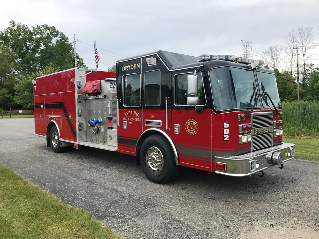 Fire Truck Color Change to Dryden Fire Department - Gorman Enterprises