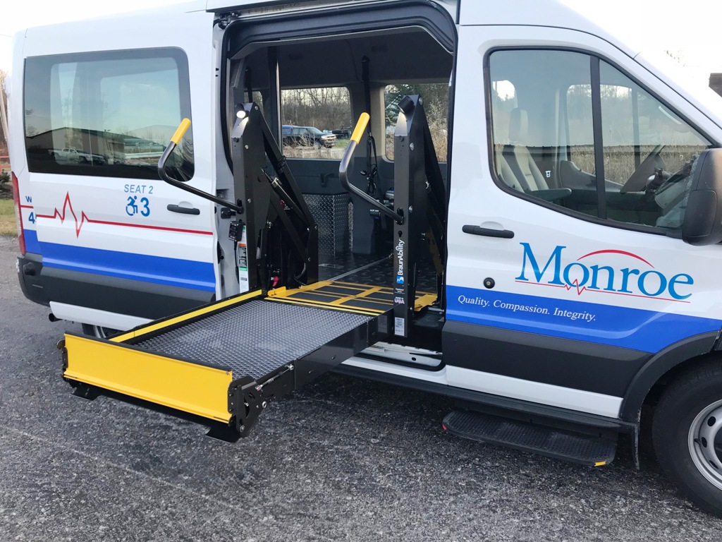 Monroe Ambulance - Paratransit stretcher van - 12