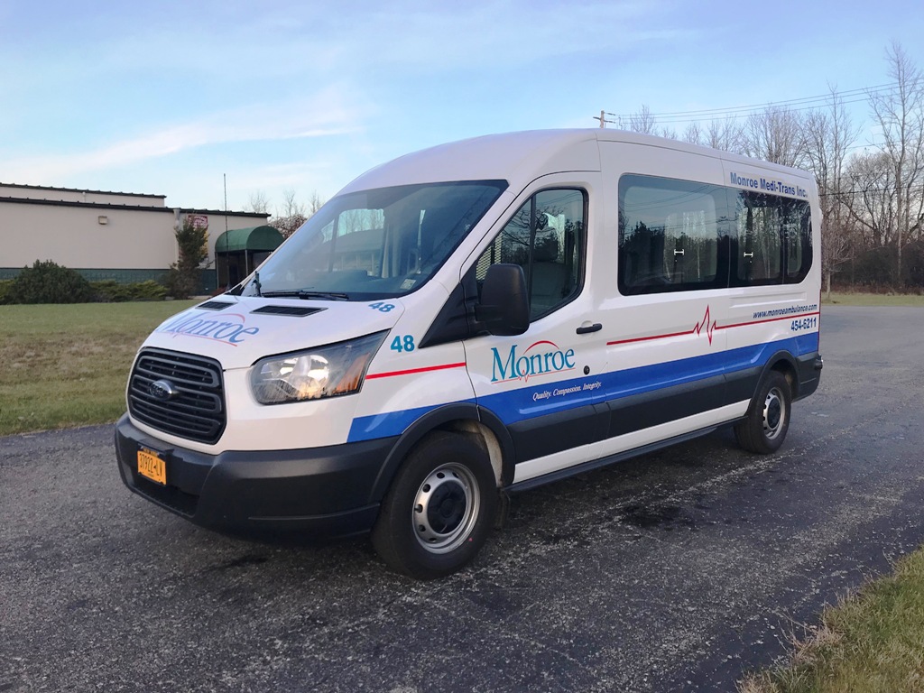 Paratransit Stretcher Van to Monroe Ambulance Gorman Enterprises