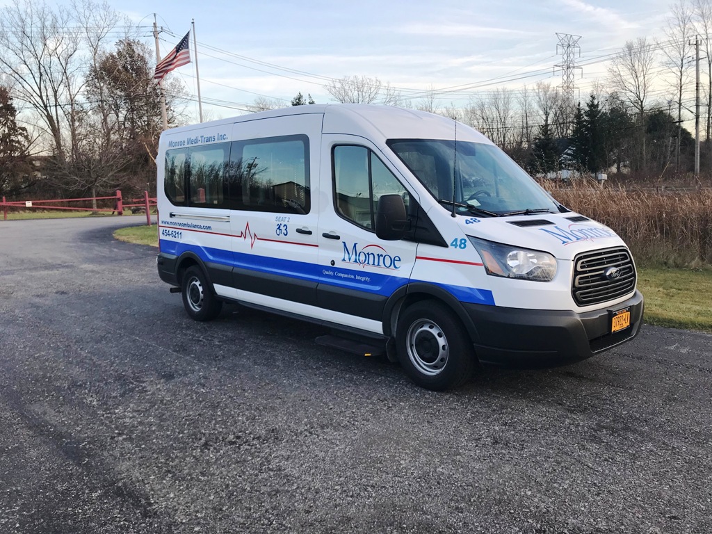 Paratransit Stretcher Van to Monroe Ambulance Gorman
