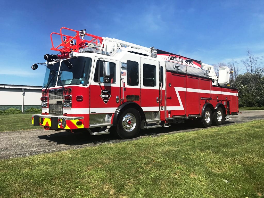 KME Aerial Fire Truck 10302 2 - Gorman Enterprises