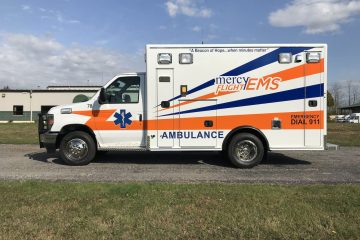 Mercy Flight EMS Medix Ambulance